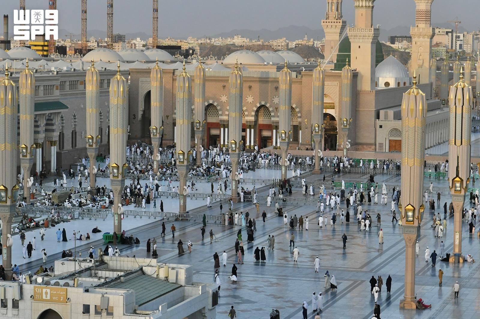 أكثر من 21.6 مليون زيارة للمسجد النبوي خلال سبتمبر