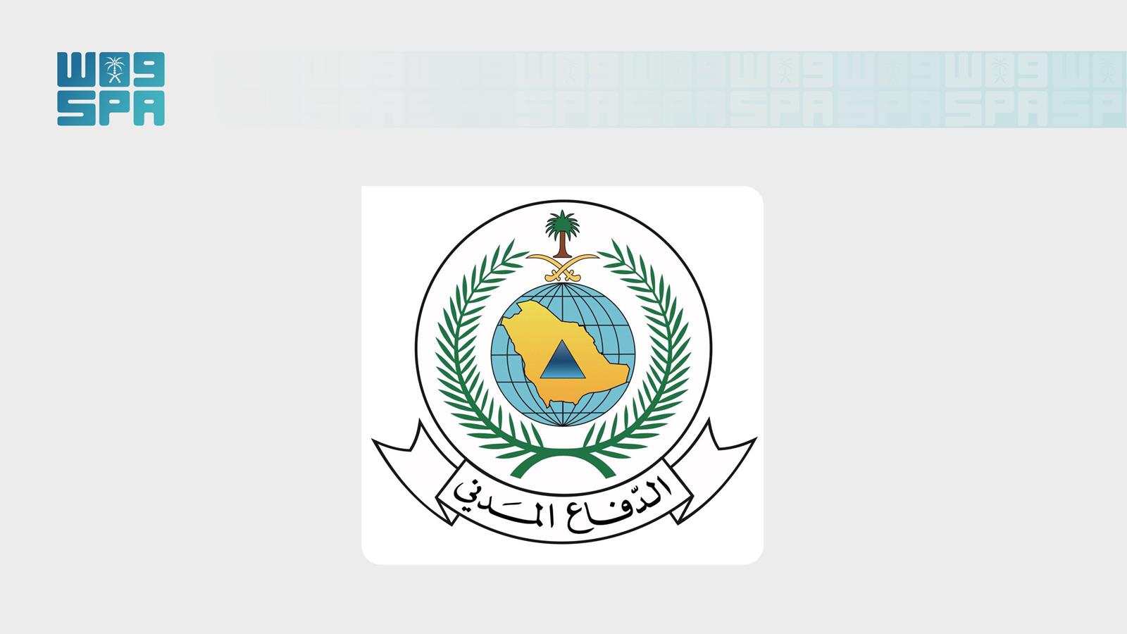 الدفاع المدني: أربع إصابات وأضرار محدودة بمنازل جراء شظايا في الرياض